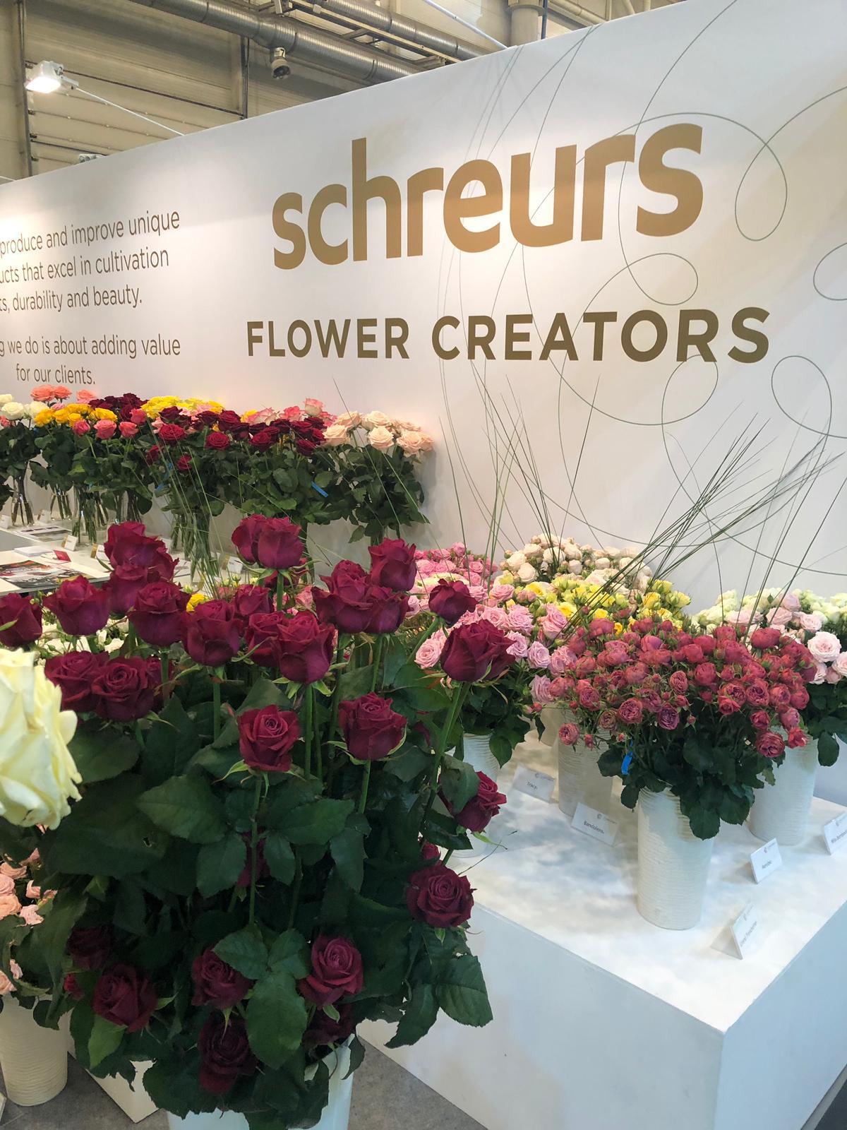 Schreurs present at Kyiv Flower Expo