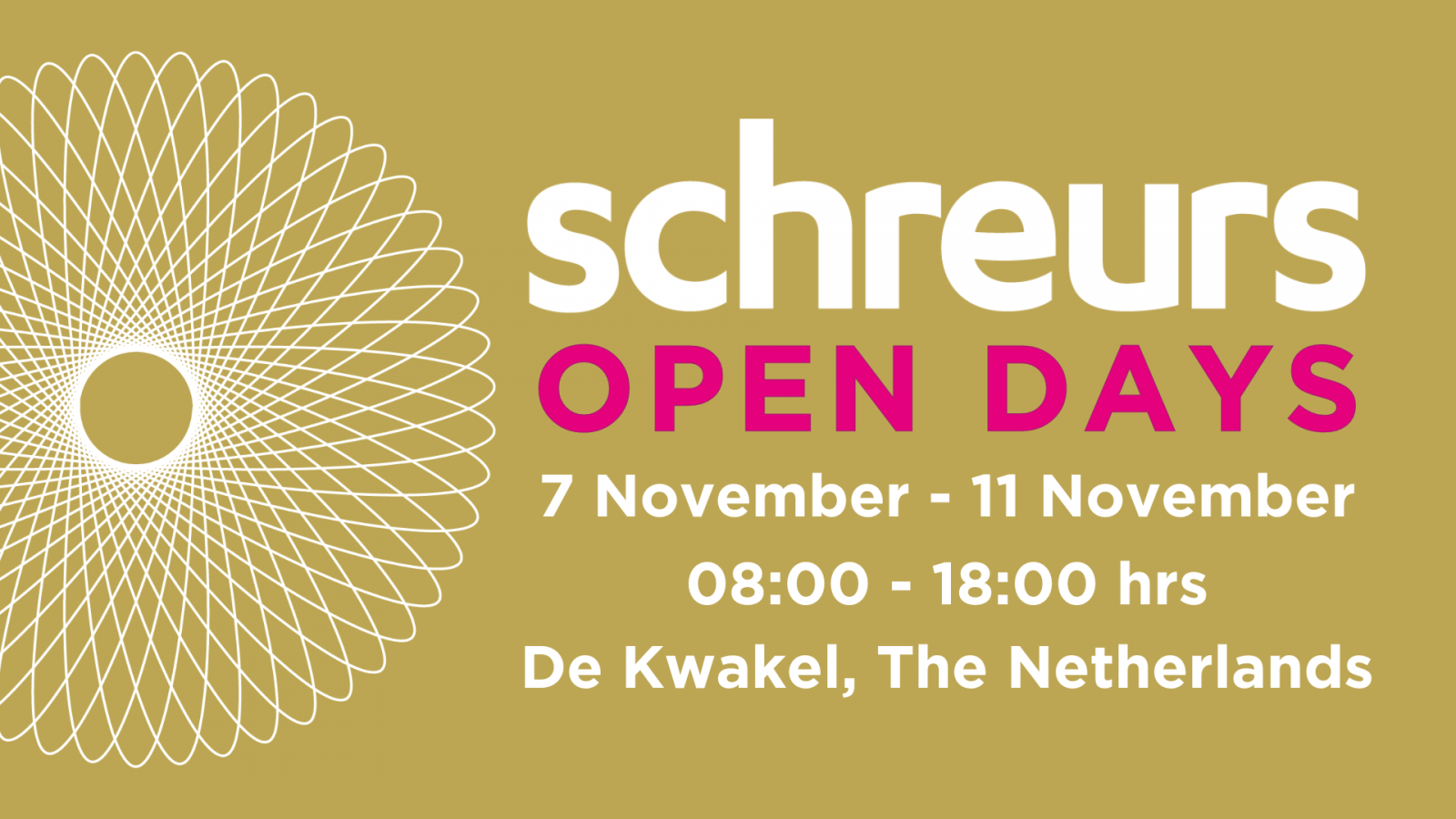 You are invited to visit our Open Days!